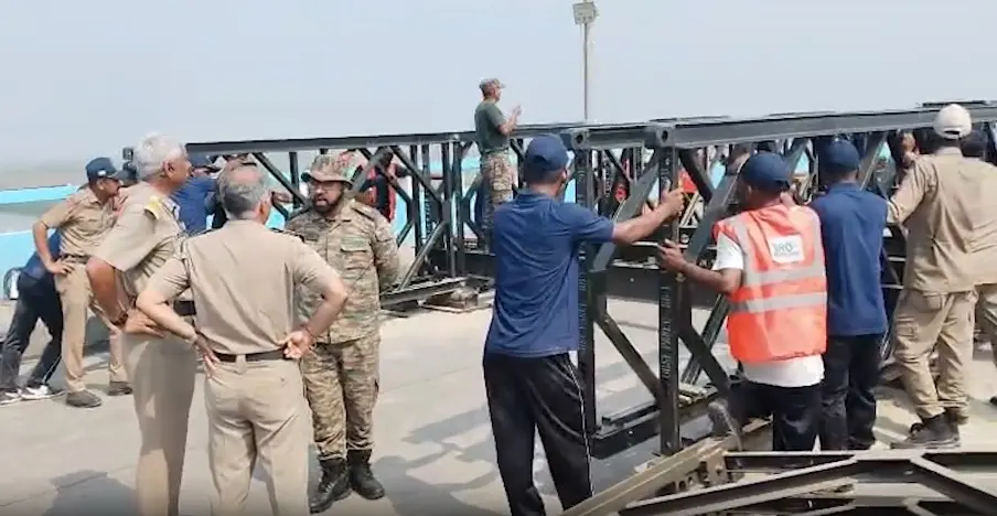 Vikramshila Setu पर BRO का Temporary Bailey Bridge तैयार, लेकिन 13 पिलर और 3 स्लैब पर अब भी बड़ा सवाल 1 image 9 KhabarX